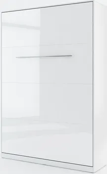 Postel Casarredo Concept Pro CP-01P 140 x 200 cm leskle bílá/matně bílá