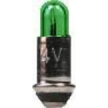 Modelová železnice BELI-BECO 9515E speciální žárovka zelená MS2.8 14 V 50 mA 1 ks