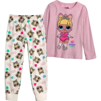 Dívčí pyžamo LOL SURPRISE Dívčí pyžamo L.O.L.SURPRISE SWEET CANDY růžové Velikost: 98