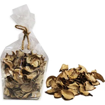 Zahradní dekorace Dekorační plody lusk bělené