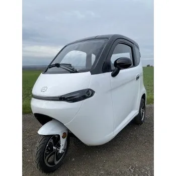 malá motorka Elektrická Tříkolka Leramotors E3 Bílá, Barva bílá Leramotors