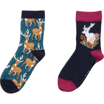 Dětské ponožky (2 páry) SECRET FOREST walkiddy Velikost: 22/24