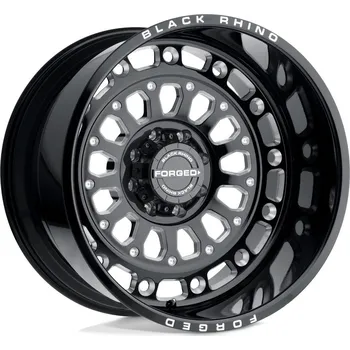 Alu kolo Black Rhino centurion disk 22x14 8x180 125.1 et-76, gloss black