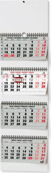 Kalendář Baloušek Tisk Nástěnný skládaný čtyřměsíční BNC6-24 2024