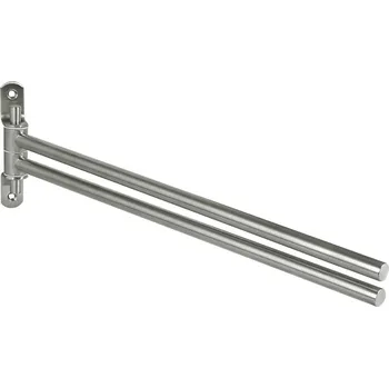 Interex design Otočný věšák na ručníky DUPLO / Nerez