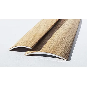 přechodová lišta Přechodový profil 30 mm, oblý (samolepící) | dýhovaný Dub dýha