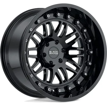 Alu kolo Black Rhino fury disk 20x9.5 6x139.7 112.1 et-18, gloss black