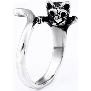 Prsten Prsten kočka (ocelový) (Prstýnek kočka)