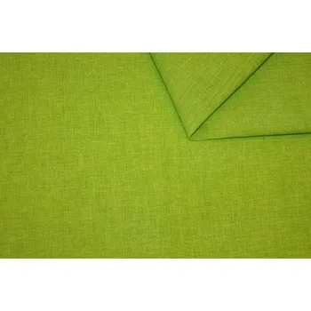 Látka Uni Living světle zelený melír