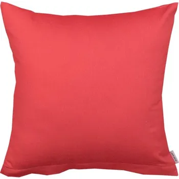 Polštář SCANquilt povlak SATÉN COLOR korálová 40 x 40 cm