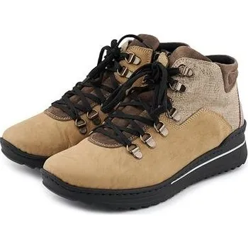 Dámská zimní obuv Vlnka Dámské kožené kotníkové boty Vendula béžová velikost obuv dospělí 40