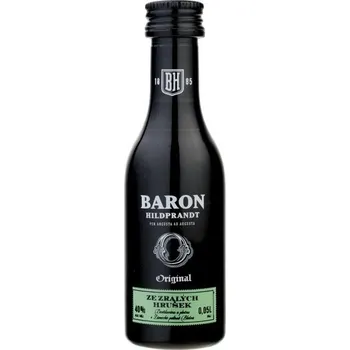 Baron Hildprandt Zralá hruška 40 %, 0,05 l