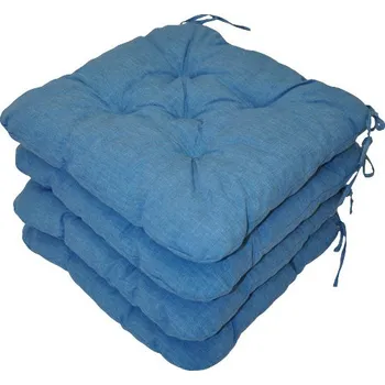 Sedák UNI Maxi barva tyrkysový melír - set 4 kusy