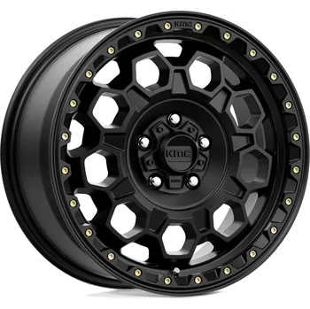 Plechové kolo KMC KM545 TREK disk 17x9 5x127 71.5 ET0, Satin black