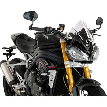 PUIG Španělsko Triumph Speed Triple 1200 RS plexi štít PUIG Sport provedení: plexi čiré