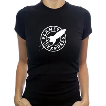 dámské tričko FUTURAMA-Planet express Černá XL