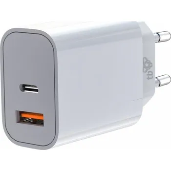 Telefonní příslušenství TB TOUCH TB USB-C + USB-A 2x3A bilá AZTBXUL2USB3ACW