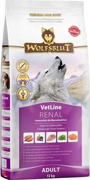Krmivo pro psa Wolfsblut VetLine Adult Renal Chicken/Sweet Potatoes 12 kg