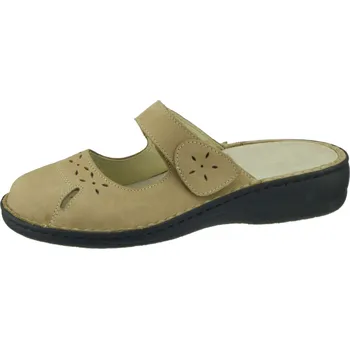 Dámské pantofle Elegantní kožené nazouváky Rega Shoes A050 Velikost: 37