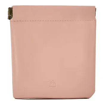 Elegantní peněženka z umělé kůže - růžový