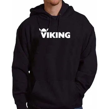 Pánská mikina mikina s kapucí VIKING Černá L