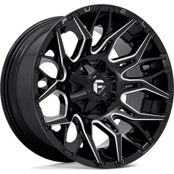 Alu kolo Fuel D769 TWITCH disk 20x10 6x135/6x139.7 106.1 ET-18, Gloss black