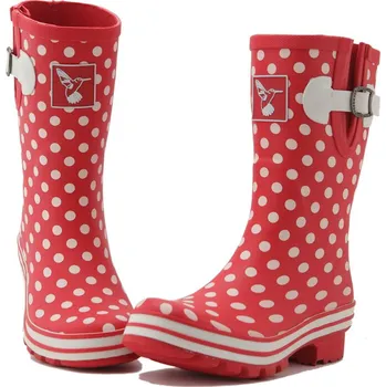 Dámské holínky Dámské holínky gumáky Evercreatures Ditsy dots short