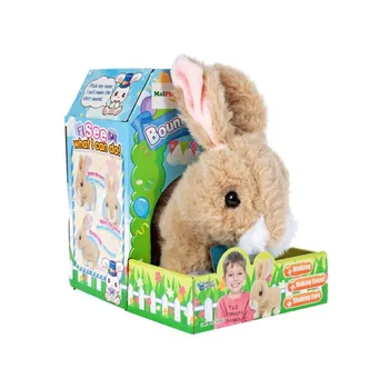 plyšák MalPlay Plyšový králíček na baterie 20 cm