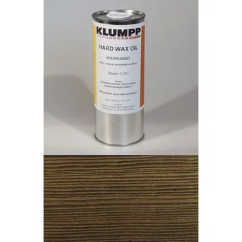 Olej na dřevo Hard Wax Oil - Dub Tudor 278, plechovka 0,75 l, vnitřní olej na nábytek s tvrdým voskem