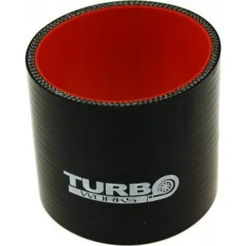 Zapalovací a žhavicí svíčka TurboWorks Silikónová hadica TurboWorks Pro Black - 60mm (2,36")