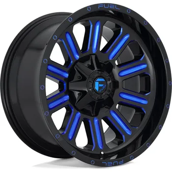 Alu kolo Fuel D646 HARDLINE disk 20x12 8x180 124.2 ET-44, Gloss black