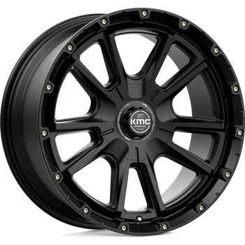 Plechové kolo KMC KM100 SYNC disk 20x9 6x114.3/6x139.7 78.1 ET18, Satin black
