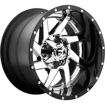 Plechové kolo Fuel D263 RENEGADE disk 20x12 8x180 125.1 ET-44, Chrome