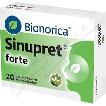 Lék na bolest, zánět a horečku Sinupret Forte 20 tbl