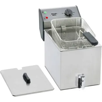 fritéza ROLLER GRILL FD 80 R FRITÉZA ELEKTRICKÁ 8Lt profi s výpustným kohoutem