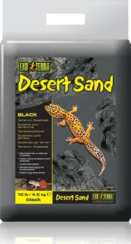 Podestýlka pro terarijní zvíře Exo Terra Písek pouštní černý 4,5 kg