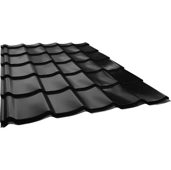 Střešní krytina BRAVO plechová střešní krytina Scandinav PRIMA RAL 9005 - černá 0,5x1215x2900 mm