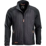Pánská bunda, tmavě šedá, vel. M, hybridní fleece