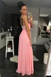 Pink Boom Dámské plesové dlouhé šaty…