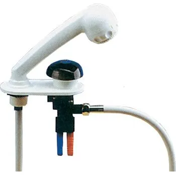 Sprchový set Sprchový set s baterií SPREE, bílá