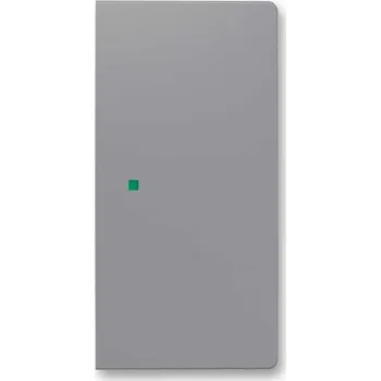 6220T-A02000 241 Kryt 2násobný levý/pravý, bez potisku, šedá, Zoni, ABB