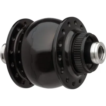 Zapletené kolo Dynamo na kolo SON 28 12 disc center lock* - černá - 36d, pevná osa 12mm