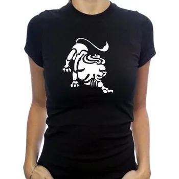 dámské tričko LEV - zvěrokruh Černá S