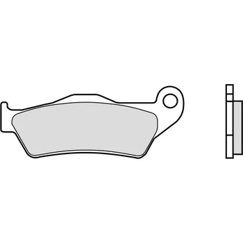 Brzdová destička Brembo (Itálie) Zadní brzdové destičky Brembo - Yamaha VERSITY 300ccm - 03>04