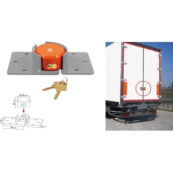 zámek skříňových dveří - 97955