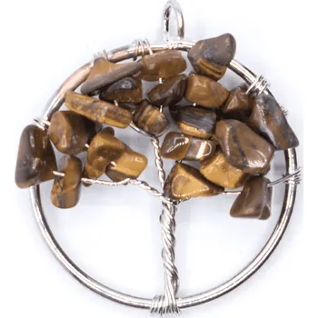 Přívěsek Milujeme Kameny Tygří oko - strom života - přívěsek A1 366802