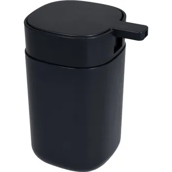 Dávkovač mýdla BISK Erga Zelda, dávkovač na mýdlo na postavení, černá matná, ERG-08285