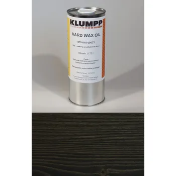 Olej na dřevo Hard Wax Oil - Grafit 183, plechovka 0,75 l, vnitřní olej na nábytek s tvrdým voskem