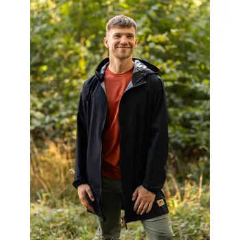 Nepromokavá bunda Mountains - černá Černá L