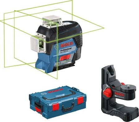 foto Měřící laser BOSCH Professional GLL 3-80 CG 0601063T03 + BM1 + L-Boxx